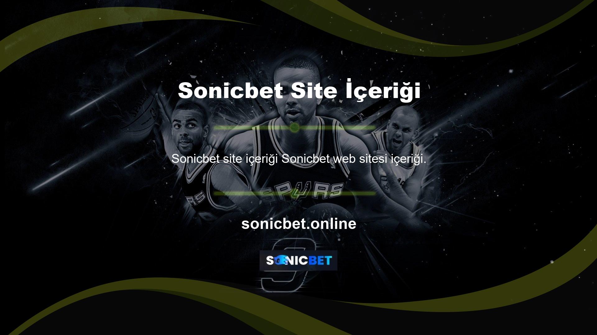 Üyelik Sonicbet web sitesinde oyun oynamak için gereklidir